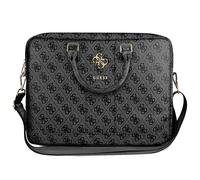 Genuine Guess 4G Up Town Computer Bag 15" Black for laptop Grey