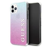 Genuine Guess Glitter Gradient Transparent Case Cover for Apple iPhone 11 Pro