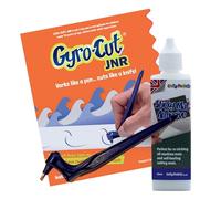 Genuine Gyro-Cut® Starter Set - Cutting Tool with Sticky Mat Adhesive - Rotating Standard Cut Paper Blade - Stencil Making and Scrapbooking - Compatible with CRICUT