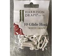 Genuine Harrison Drape White Drape Glide Hooks x10 Retail pack