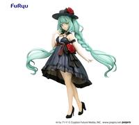 Genuine Hatsune Miku Trio-Try-iT PVC Figure Outing Dress 19 cm