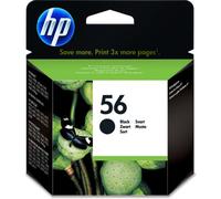 HP No 56 Black Original OEM Inkjet Cartridge For Officejet - 520 Pages