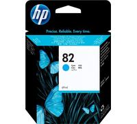 GENUINE HEWLETT PACKARD HP 82 CYAN INK CARTRIDGE C4911A 69ML