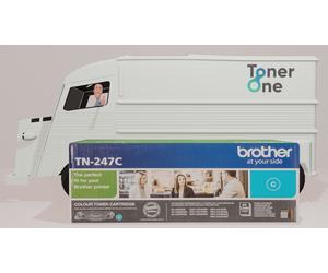 Genuine High Capacity Brother TN-247C Toner Cartridge - Cyan