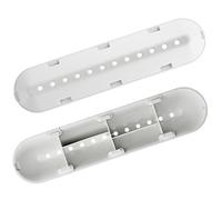 Genuine Hotpoint 12 Hole Removable Drum Paddle Lifter Arm for Aqualtis Washing Machines (Pack of 2, 227 mm x 53 mm x 38 mm)