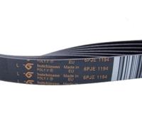 GENUINE HOTPOINT HTB721PUK WASHING MACHINE DRIVE BELT H8 1194 J6 C00144846
