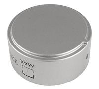 Genuine Hotpoint Oven Cooker Hob Control Knob (Silver)