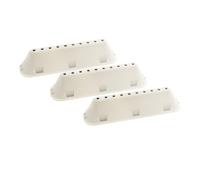 Genuine Hotpoint WMF540PUK.RA Washing Machine Drum Paddle - Pack of 3 (OEM Spare Part)