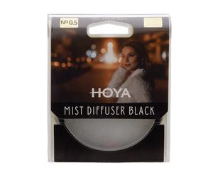 Genuine HOYA Mist Diffuser Black 0.5 Filter 55mm, NEW