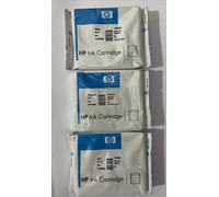 Genuine HP 11 CMY C4836A C4837A C4838A Printer Ink Cartridges - No Box