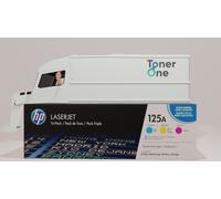 Genuine HP 125A Tripack Laserjet Toner Cartridges-CF373AM
