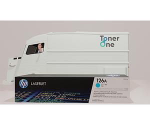 Genuine HP 126A Standard Laserjet Toner Cartridge - CE311A- Cyan