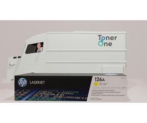 Genuine HP 126A Standard Laserjet Toner Cartridge - CE312A-Yellow
