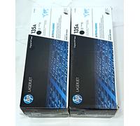 Genuine HP 135A W1350A Black LaserJet Toner Cartridges Pack of 2 New Sealed