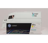 Genuine HP 201X High Capacity Laserjet Toner Cartridge - CF402X - Yellow