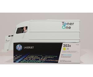 Genuine HP 203X High Capacity Laserjet Toner Cartridge - CF542X - Yellow