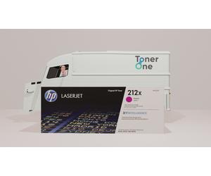 Genuine HP 212X High Capacity Magenta Toner Cartridge - W2123X