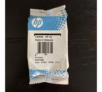 Genuine HP 22 Tri-Colour Ink Cartridge C9352A - No Box