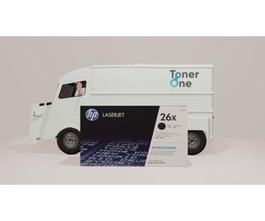 Genuine HP 26X High Capacity Black Toner Cartridge - CF226X