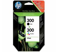 Genuine HP 300 Black & Tri-Colour Ink Cartridge Multipack (CN637EE) -BNIB