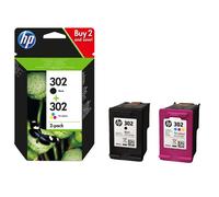 HP 302 2-pack Black/Tri-color Original Ink Cartridges