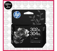 Genuine HP 302XL / 304XL Black Ink B7RT9AE - For OfficeJet 3830