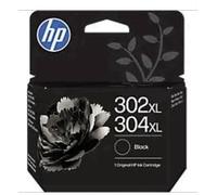 Genuine HP 302XL/304XL High Capacity Black Original Ink Cartridge - (B7RT9AE)