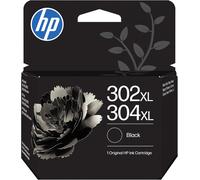 Genuine HP 302XL/304XL High Capacity Black Original Ink Cartridge - (B7RT9AE)