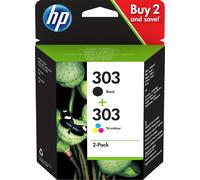 HP 303 2-pack Black/Tri-color Original Ink Cartridges