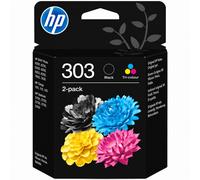 Genuine HP 303 Black & Tri-Colour Original Ink Cartridges 2 Pack New