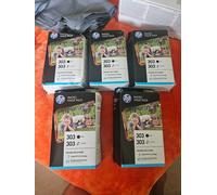 Original HP 303 / 303XL Black & Colour Ink Cartridge ENVY Photo 7130 Printer Lot