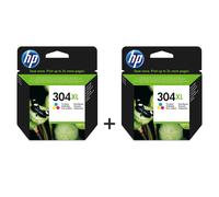 Genuine HP 304 / 304XL, CMYK Ink Cartridges For Deskjet 3750 Printer Lot