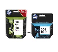 Genuine HP 304/ HP 304XL Black /Colour Ink Cartridges For ENVY 5032 Printer Lot