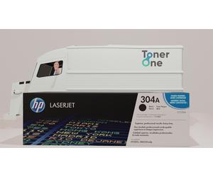 Genuine HP 304A Standard Capacity Laserjet Toner Cartridge - CC530A - Black