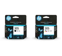 Genuine HP 305 Ink Cartridges Black & Color Inks for HP DeskJet&Envy