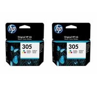 Genuine HP 305XL & 305 Black / Colour Ink Cartridges for DeskJet 2724 Printer