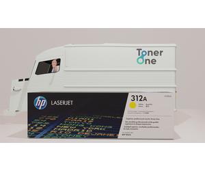 Genuine HP 312A Standard Capacity Laserjet Toner Cartridges - CF382A-Yellow