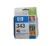 Genuine HP 343 Tri-Colour Ink Cartridge C8766EE Expired 2007