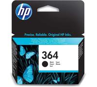Genuine HP 364 Black Original Ink Cartridge CB316EE Single Pack OCT 2024