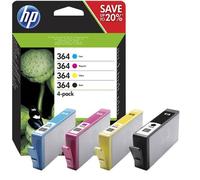 Genuine HP 364, Multipack Ink Cartridges, CB316, CB318, CB319 CB320, N9J73AE New