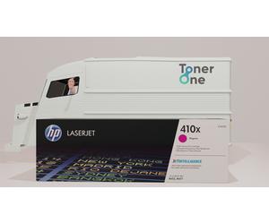 Genuine HP 410X High Capacity Laserjet Toner Cartridge - CF413X - Magenta