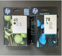Genuine HP 45 + HP 78 Ink Multipack - COLOUR + BLACK (INC VAT) BOXED