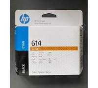 Genuine HP 614 STITCH Printhead - CYAN & BLACK - INC VAT - BOXED JUNE 2027