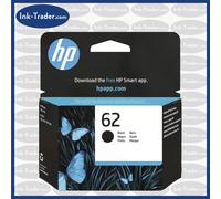 Genuine HP 62 Black Ink - For HP ENVY 5540 / 5640 / 5660