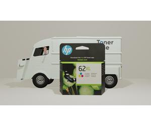 Genuine HP 62XL High Yield Original Ink Cartridge, Pack of 1- C2P07AE - Tricolor