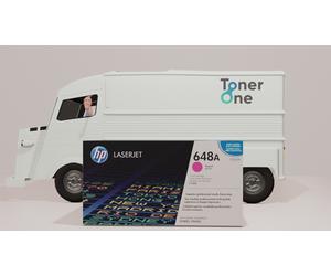 Genuine HP 648A Standard Capacity Laserjet Toner Cartridge - CE263A - Magenta