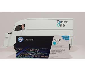 Genuine HP 650A Standard Laserjet Toner Cartridge - CE271A - Cyan