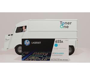 Genuine HP 655A Standard Laserjet Toner Cartridges - CF451A - Cyan