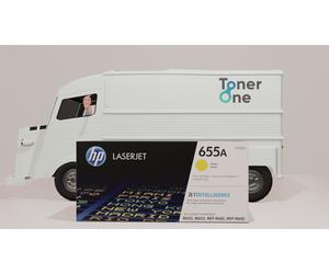 Genuine HP 655A Standard Laserjet Toner Cartridges - CF452A - Yellow