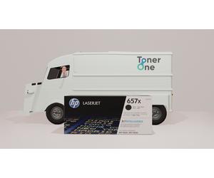 Genuine HP 657X High Capacity Toner Cartridges - CF470X - Black